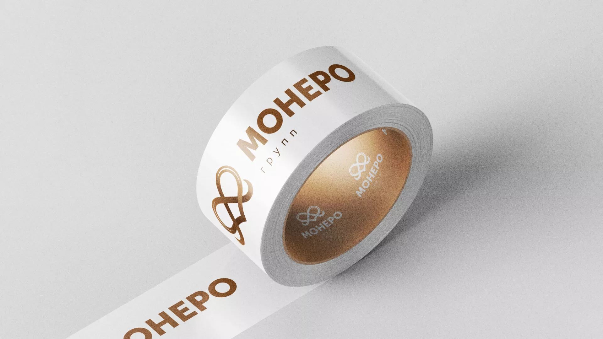 Создание логотипа компании «Монеро групп» в Мысках