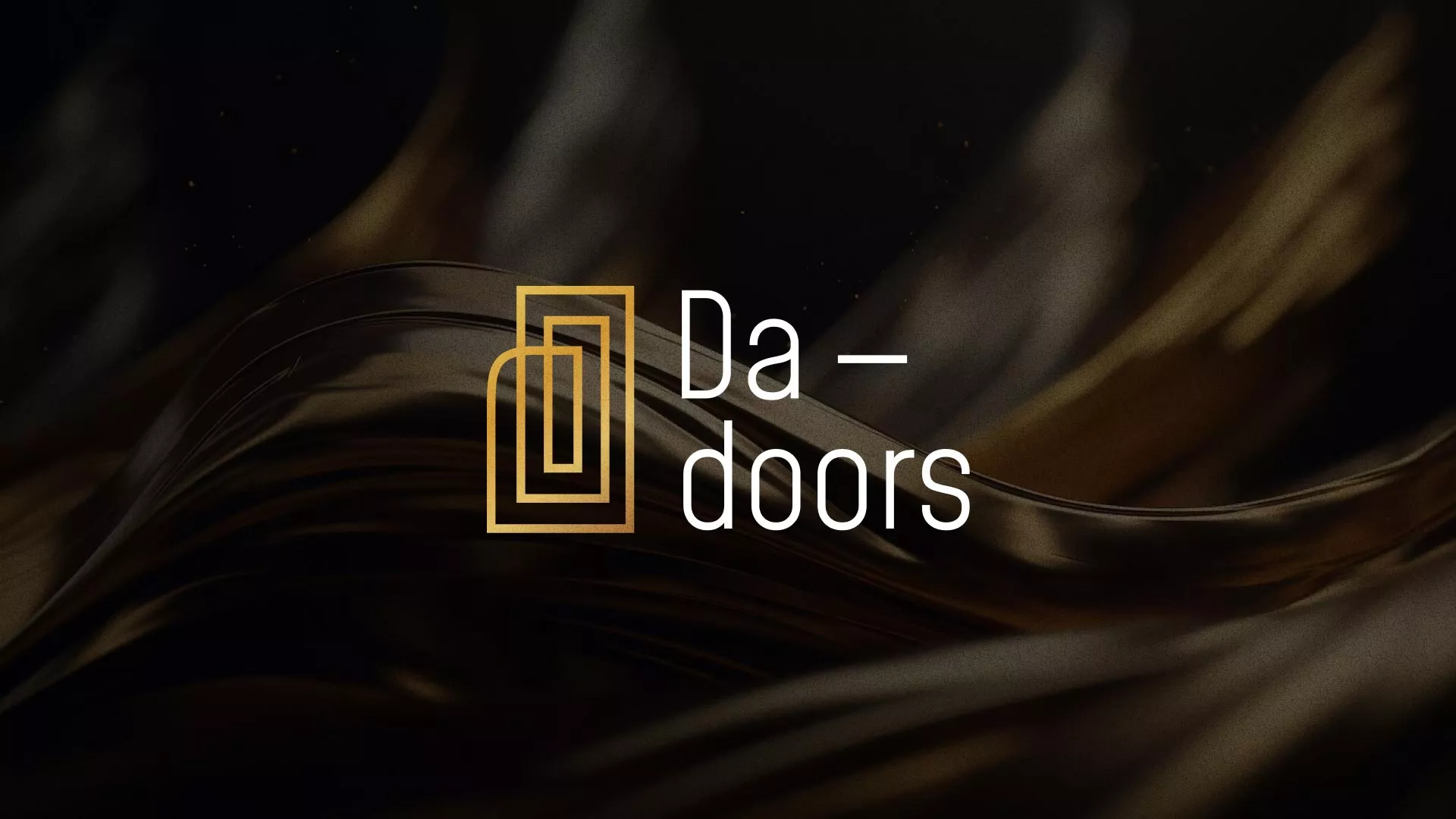 Разработка логотипа для компании «DA-DOORS» в Мысках